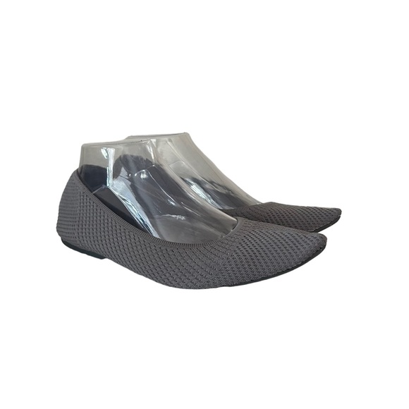 Alfani Womens Flats Grey Knit Step N Flex Poppy Pointed Toe Ballet Size 9M - Picture 7 of 15